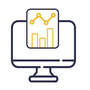 Track completion rates, revenue, and more on your analytics dashboard